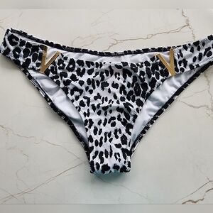 Victoria's Secret Black and White Bikini Bottom
